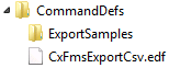 Export Definition File Active